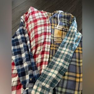 American Eagle Women’s Flannel Hoodie